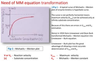 Lineweaver - Burk plot.pptx