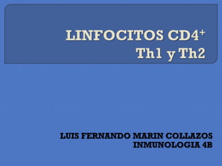 LUIS FERNANDO MARIN COLLAZOS
INMUNOLOGIA 4B
 