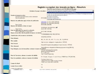 Epoline  (suivi d’une demande de brevet européen) 