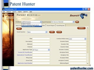 Patent Hunter patenthunter.com 