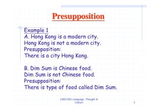 Ling1003 08 Lecture 14 Slides | PDF