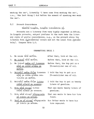 Lingala Script Learn Lingala - FSI Basic Course | PDF