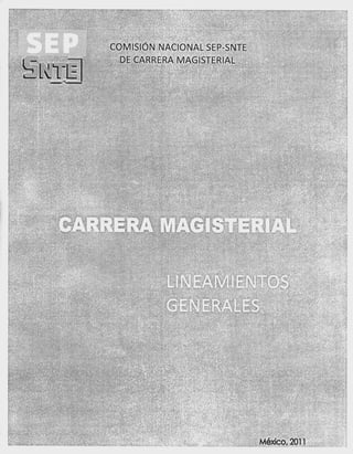 r.1




      COMISION NACIONAL SEP-SNTE
        DE CARRERA MAGISTERIAL




       TAM   u




                                   Mexico, 2011
 
