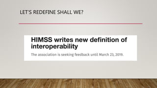 LET’S REDEFINE SHALL WE?
 