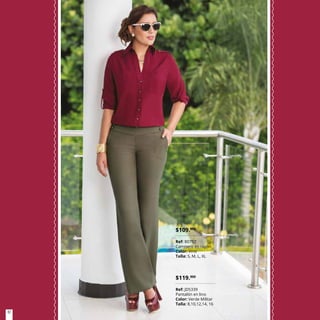 42
$109.900
Ref: B0757
Camisero en rayón
Color: Vino
Talla: S, M, L, XL
$119.900
Ref: JD5339
Pantalón en lino
Color: Verde Militar
Talla: 8,10,12,14, 16
 