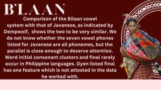 Sound System and Transcription Guide of B'laan | PDF