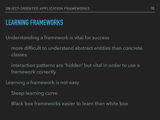 Object-Oriented Application Frameworks | PDF