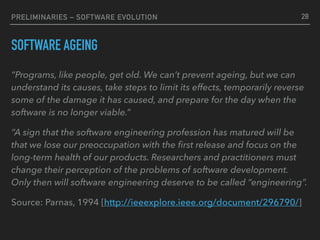 Software Maintenance and Evolution | PDF