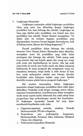 Lingkungan pendidikan islam