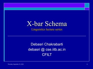 x bar theory syntax for postgraduate students | PPT