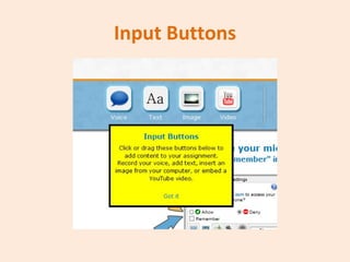Input Buttons 