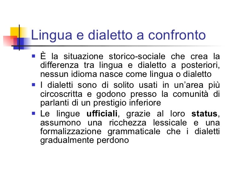Differenza Tra Italiano E Italiano 5.1
