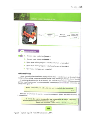 P á g i n a | 28
Figura 5 – Capítulo 4, p.216. Fonte: Oliveira (coord.), 2007.
 