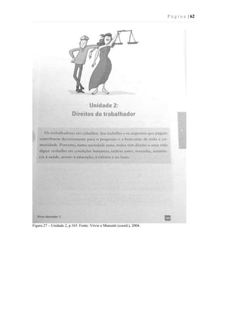 P á g i n a | 62
Figura 27 – Unidade 2, p.165. Fonte: Vóvio e Mansutti (coord.), 2004.
 