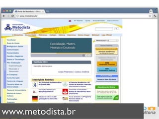 www.metodista.br
 