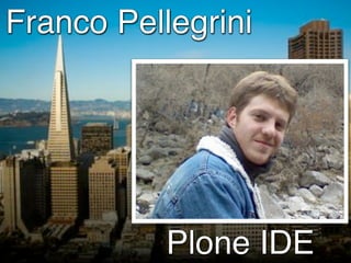 Franco Pellegrini




           Plone IDE
 