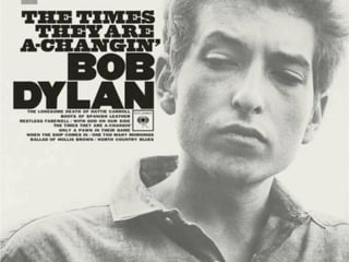 Times, they are a-changin’
 