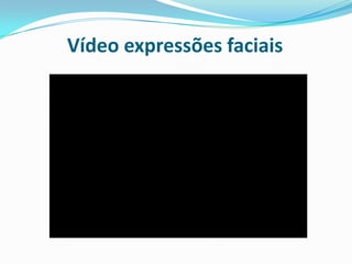 Vídeo expressões faciais
 