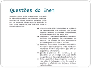 Questões do Enem
 