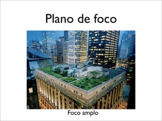 Plano de foco




    Foco amplo
 