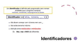 Identificadores
 