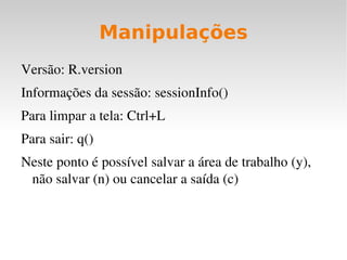 Software para manipulação de informações, elaboração de cálculos e desenho de gráficos 