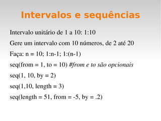 Manipulações e objetos 