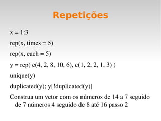 Manipulações Versão: R.version 