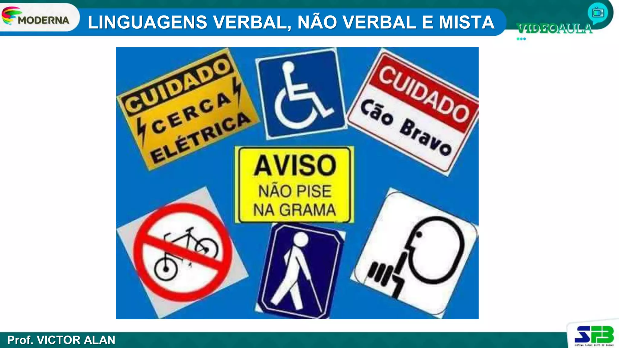 LINGUAGEM VERBAL NÃO VERBAL E MISTA - 2 ANO.pptx