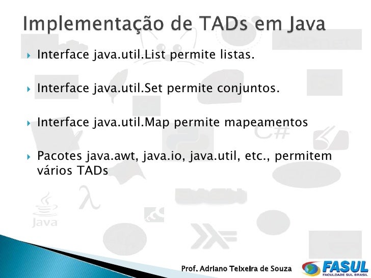 Tipos de dados abstratos
