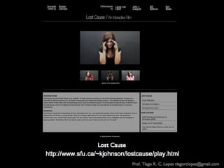 Linguagens e suportes para narrativas interativas