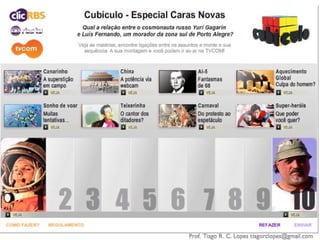 Linguagens e suportes para narrativas interativas