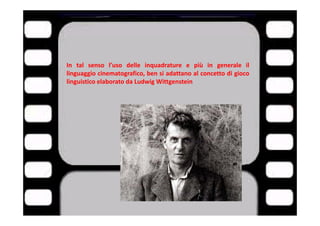 Linguaggio Cinematografico