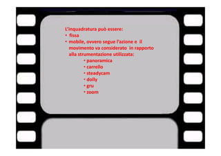 Linguaggio Cinematografico