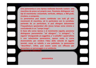 Linguaggio Cinematografico