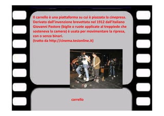 Linguaggio Cinematografico