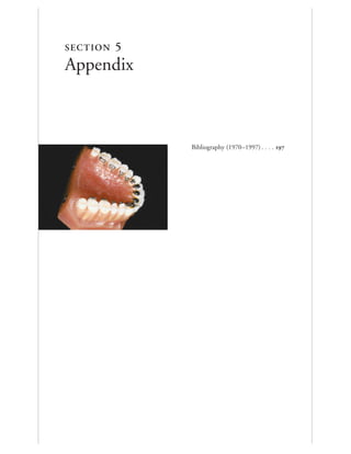 Bibliography (1970–1997) . . . . 
SECTION 5
Appendix
 