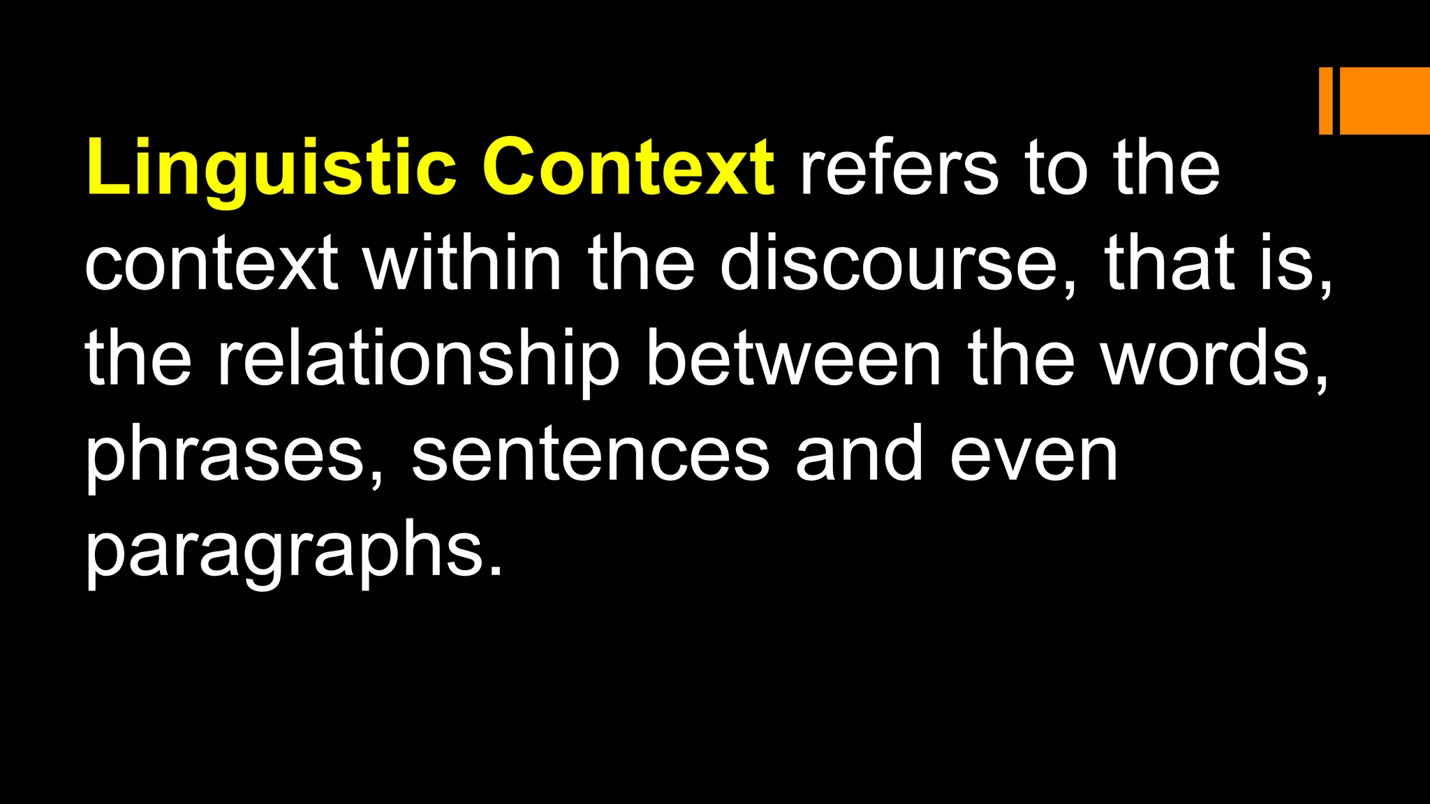 Linguistic Context Pptx Linguistic Context Pptx