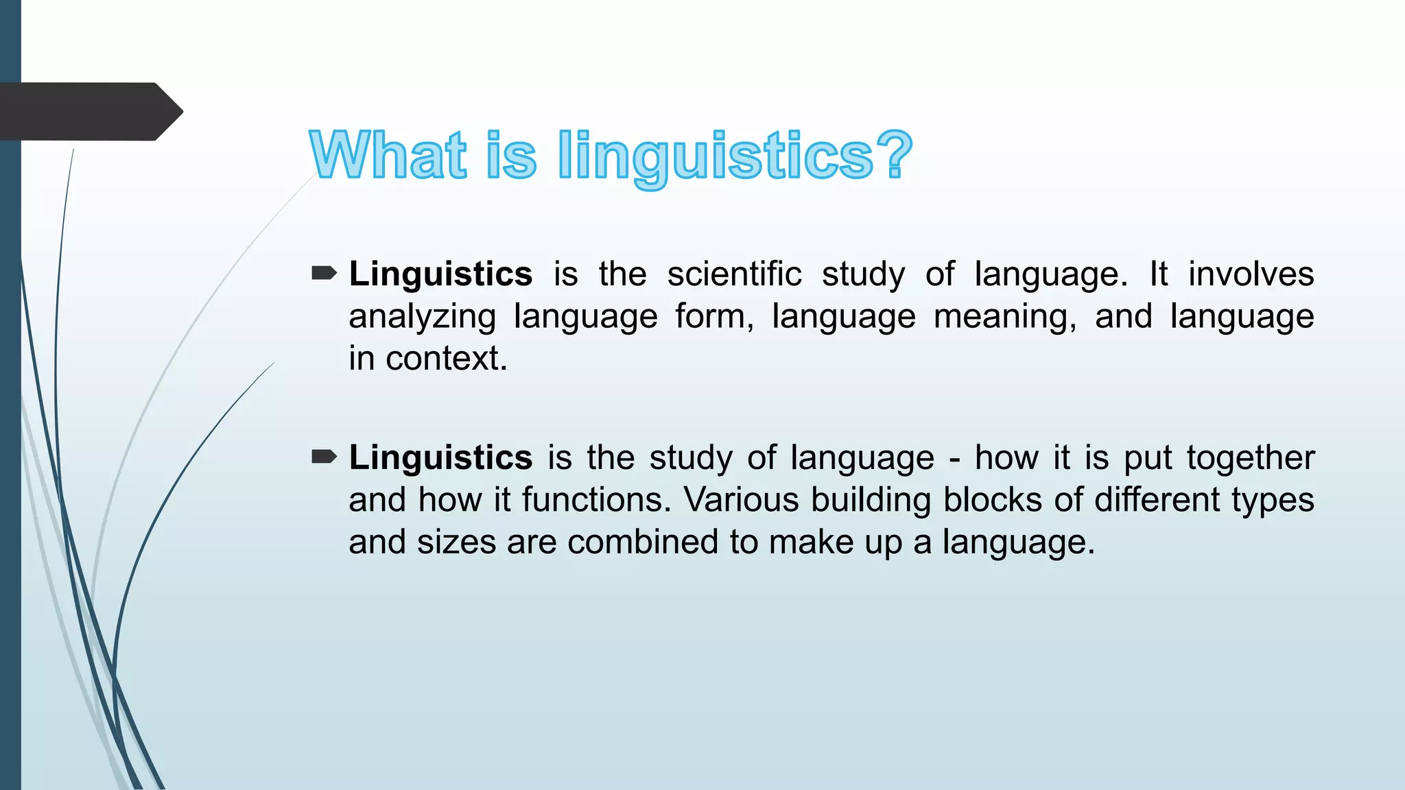 Linguistic Insecurity Examples Linguistic inequality | PPTX