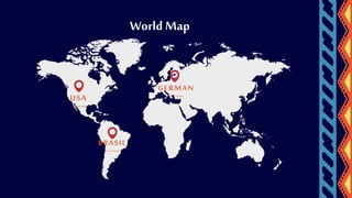 USA
1 9 , 4 5 0 0 0 0
BRASIL
1 9 , 4 5 0 0 0 0
GERMAN
1 9 , 4 5 0 0 0 0
World Map
 