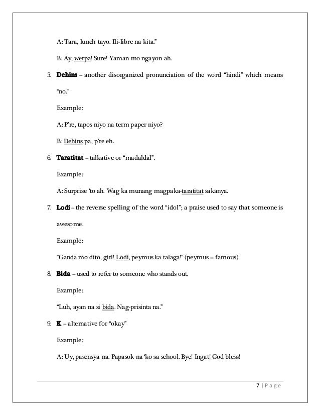 Most Annoying Words Used By Millennials In The Filipino Vocabulary