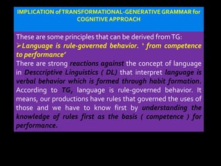 Linguistics and language teaching | PPTX