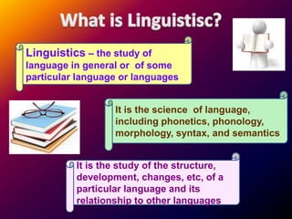 Linguistics vs applied linguistics | PPT | Free Download