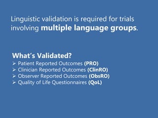 Linguistic Validation Everything You Need To Know PPT