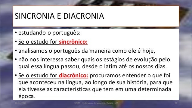 Linguistica Sincronica E Diacronica Saussure Linguistica Sincronica E Diacronica Saussure