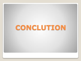 CONCLUTION
 