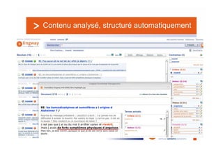 Contenu analysé, structuré automatiquement
 