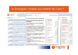 Enseigner l’anglais aux enfants de 3 ans ?
 