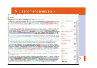 « sentiment analysis »




   20 Juin 2010
 