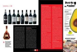 bebidas |        B                                                                                              TIPOS DE VINHO DO PORTO
                                                                                                                Não existe um, mas vários tipos de
                                                                                                                                                        mento perfeito com tortas de nozes
                                                                                                                                                        e amêndoas.
                                                                                                                vinho do Porto. Alguns deles, depois    Porto com indicação de idade – Na
                                                                                                                de prontos, envelhecem em barris        maioria das vezes, os vinhos com
                                                                                                                de madeira – os de carvalho são os      essa característica são do tipo
                                                                                                                melhores; outros, na própria garra-     Tawny e descansam por longos
                                                                                                                fa. Os que descansam na madeira         períodos em barris de carvalho. São
                                                                                                                geralmente são misturas de diversas     feitos do assemblage (mistura) de
                                                                                                                colheitas, de diferentes anos, per-     colheitas diferentes, mas podem
                                                                                                                mitindo uma padronização da qua-        também ser de uma única quinta. A
                                                                                                                lidade. Existem também os vinhos        data marcada no rótulo é uma média
                                                                                                                elaborados de uma só colheita e de      das diferentes safras. A indicação de
                                                                                                                uma só quinta (propriedade). Estes      20 anos, por exemplo, pode signifi-
                                                                                                                últimos são produzidos apenas em        car uma mistura de um vinho de 30
                                                                                                                anos excepcionais. Conheça os prin-     anos com outro de 10.
                                                                                                                cipais tipos que você pode encontrar    Por to com data de colheita
                                                                                                                nas prateleiras:                        – Produzido com uvas de uma só
                                                                                                                Branco – Produzido a partir de uvas     colheita de boa qualidade. Envelhece
                                                                                                                brancas de safras diferentes, é enve-   em barris de carvalho por no míni-
                                                                                                                lhecido na própria garrafa. Pode ser    mo sete anos. O rótulo deve indicar,
                                                                                                                seco, meio seco ou doce, caso em        obrigatoriamente, o ano da colheita
                                                                                                                que costuma ser chamado de “lágri-      e a data do engarrafamento.
                                                                                                                ma”. Por serem os brancos vinhos        Vintage – É o vinho produzido de uma
                                                                                                                muito frutados, não devem envelhe-      única colheita e de uma mesma quin-
                                                                                                                cer, porque perdem o gosto da fruta.    ta, em anos de safra excepcional.
                                                                                                                São bebidos gelados como aperitivo      Permanece por dois anos em tonel de
                         O aumento das exportações, ainda         então, a bebida era guardada em tonéis        e entram na composição de drinques.     carvalho e prossegue envelhecendo
                       nos primeiros anos, modificou comple-      e vendida a granel.                           Um desses coquetéis, o Porto Verão,     nas garrafas. O enólogo só se decide
                       tamente o perfil econômico da região.      A magia do Douro                              tem feito muito sucesso: em um copo     por fazer um Vintage cerca de dois
                       Os lavradores abandonaram a agricul-       Protegida dos for tes ventos do               próprio para drinques longos, coloque   anos depois da colheita, de acordo
                       tura tradicional para dedicar-se exclu-    Oceano Atlântico pelas serras do              1 dose de vinho do Porto branco seco,   com a evolução do vinho. É uma deci-
                       sivamente ao cultivo da vinha. A tal       Marão e Montemuro, o Douro, possui            1 rodela de limão e 3 ou 4 pedras de    são de cada produtor, mas depende
                       ponto que não tardaram a surgir pro-       uma enorme quantidade de pedras               gelo. Complete com água tônica e        da aprovação do Instituto dos Vinhos
                       blemas: produção copiosa, produtos de      de xisto e calcário. Para plantar a           misture ligeiramente.                   do Douro e do Porto, que supervisio-
                       baixa qualidade e falsificações invadin-   vinha, os portugueses tiveram de              Ruby – É o tipo mais comum entre        na a produção. O vinho é engarrafado
                       do o mercado. Com os armazéns abar-        quebrar as rochas da superfície. Já           os tintos. Elaborado com a mistura      em garrafas bastante escuras. O rótu-
                       rotados, era inevitável que os preços      o clima, muito frio no inverno, com           de safras variadas. A lei portugue-     lo informa sobre o ano da colheita, a
                       começassem a cair. É nesse ponto que       fortes ventos, e bastante quente, no          sa estabelece um envelhecimento         designação “vintage” e, em alguns
                       entra na história a figura de Sebastião    verão, acolhe maravilhosamente a              mínimo de três anos antes de ser        casos, o nome da quinta em que o
                       José de Carvalho e Melo, o Marquês de      uva, que é cultivada em vertiginosas          posto à venda. O Ruby é leve, com       vinho foi elaborado. Teoricamente,
                       Pombal, à época primeiro-ministro sob      encostas, recortadas como grandes             cor bem viva e aroma bastante fru-      não deve ser bebido antes de 15 ou
                       o rei dom José I. Designado para solu-     degraus e contidas por muros. Cada            tado. Perfeitos para acompanhar         20 anos a contar da data no rótulo.
                       cionar a crise, o Marquês de Pombal        uma de suas variedades contribui à            sobremesas e queijos como o gor-        Convém bebê-lo e apreciá-lo como a
                       criou, em 1756, por meio de um alvará      sua maneira para a nobreza do Porto.          gonzola e o roquefort. Devem ser        obra de arte que é.
    No alto, algumas   régio (espécie de decreto-lei da época),   A Touriga Nacional, por exemplo, é            bebidos entre 16 e 18 graus ou, nos     Late Bottled Vintage (LBV) – É, tam-
&




    das principais     a Companhia Geral da Agricultura das       a rainha das uvas do Douro, respon-           dias quentes, ainda mais frios.         bém, um vinho de grande safra, mas
    marcas de vinho    Vinhas do Alto Douro, incumbida de         sável, com a Tinta Cão, pela cor ver-         Tawny – Consagrado como aloira-         feito com uvas de várias quintas.
    do Porto. Acima,   delimitar as áreas ideais de produção      melho-escuro, profunda e intensa, da          do – sua cor é de topázio queimado      Permanece três anos em barris de
    garrafa especial   e de zelar pela qualidade da bebida.       bebida; a Tinta Barroca dá o corpo do         –, envelhece por mais tempo do que      carvalho. Seu rótulo traz as datas
    do Porto 10        Surgia, assim, a primeira grande região    vinho; rica em taninos, a Tinta Roriz         o Ruby. É mais encorpado e tam-         da colheita e do engarrafamento e a
    anos da Real       vinícola demarcada do mundo. O Porto       se encarrega do aroma delicado do             bém um dos mais versáteis. Pode         sigla LBV. Engarrafado aproximada-
    Companhia Velha    pode se orgulhar também de ter sido o      Porto, em cuja composição entram              ser bebido como aperitivo ou para       mente entre o quarto e o sexto ano
                       primeiro vinho a ser engarrafado – até     também a Touriga Francesa, que tem            encerrar as refeições. Faz um casa-     de idade.


                                                                               NATURAL DA TERRA   94       95
 